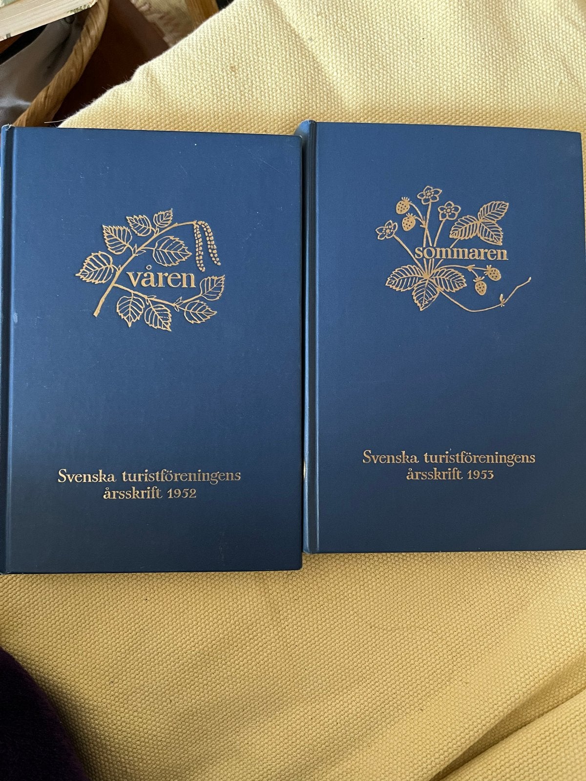 Svenska Turistföreningen Årsskrift 1952 & 1953, Ophalen of Verzenden, Gelezen, Europa overig