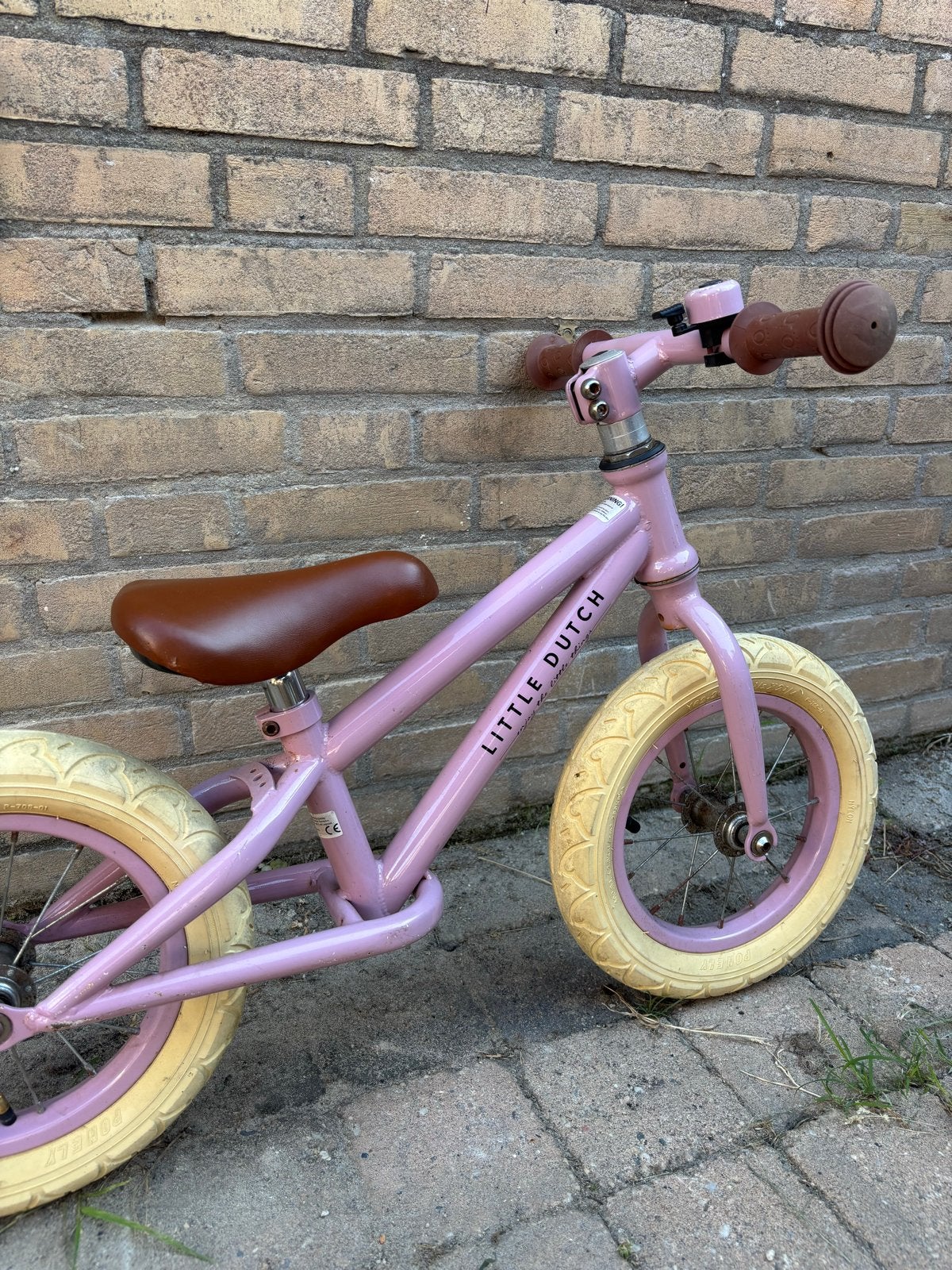 Little Dutch loopfiets roze, Ophalen, Zo goed als nieuw, Loopfiets