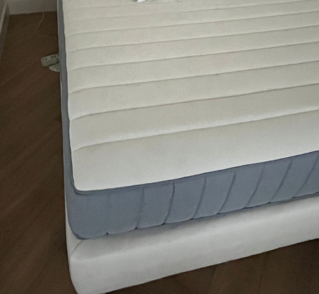 2 IKEA ESPEVÄR Beds 140x200 + VALEVÅG Mattresses, Ophalen, Tweepersoons, 140 cm