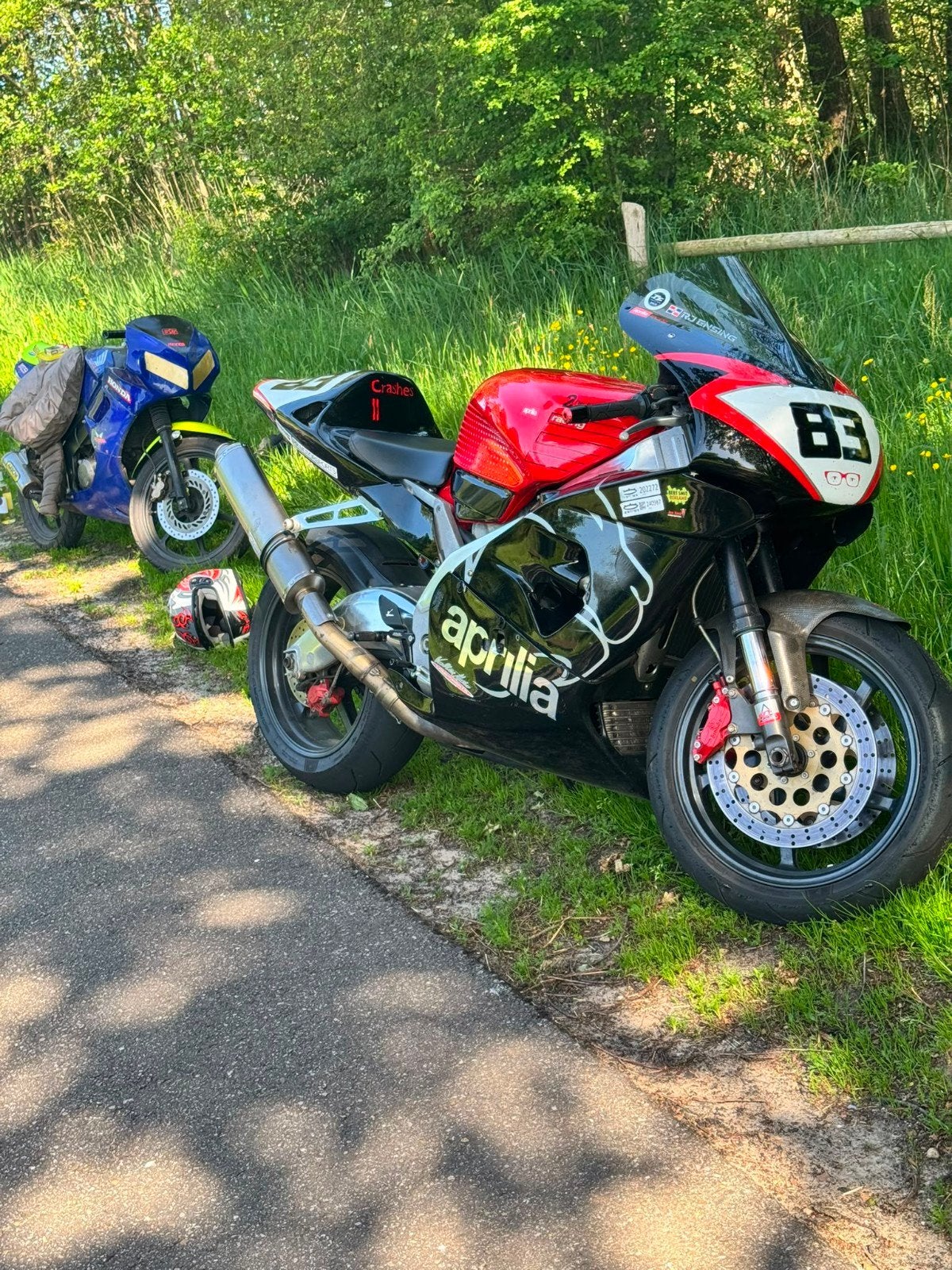 Aprilia RSV 1000cc R Mille - circuit motor, Ophalen of Verzenden