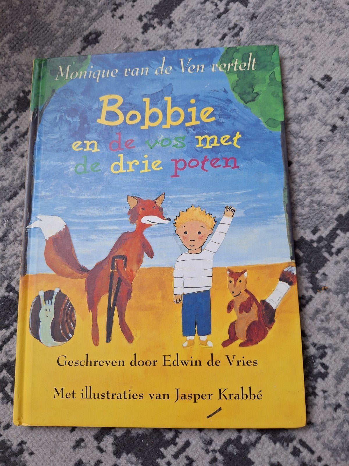 E. de Vries - Bobbie en de vos met de drie poten, Fictie algemeen, E. de Vries, Ophalen of Verzenden, Zo goed als nieuw