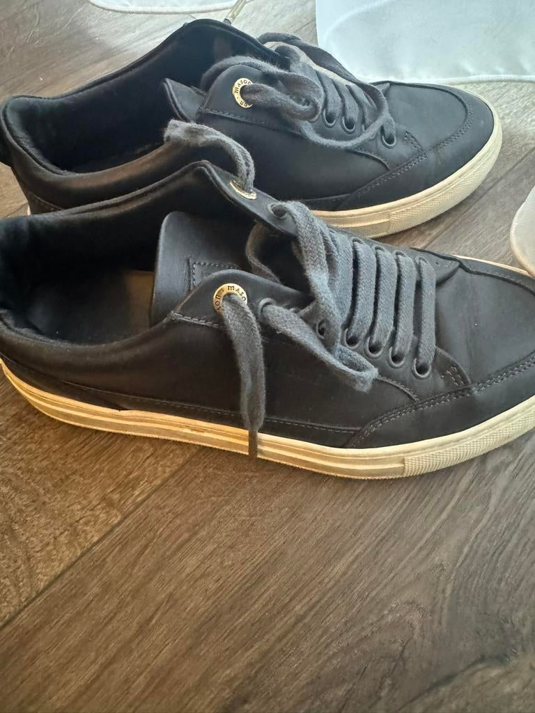 Mason garments sneakers marineblauw maat 39, Ophalen of Verzenden, Gedragen, Geel, Sneakers of Gympen