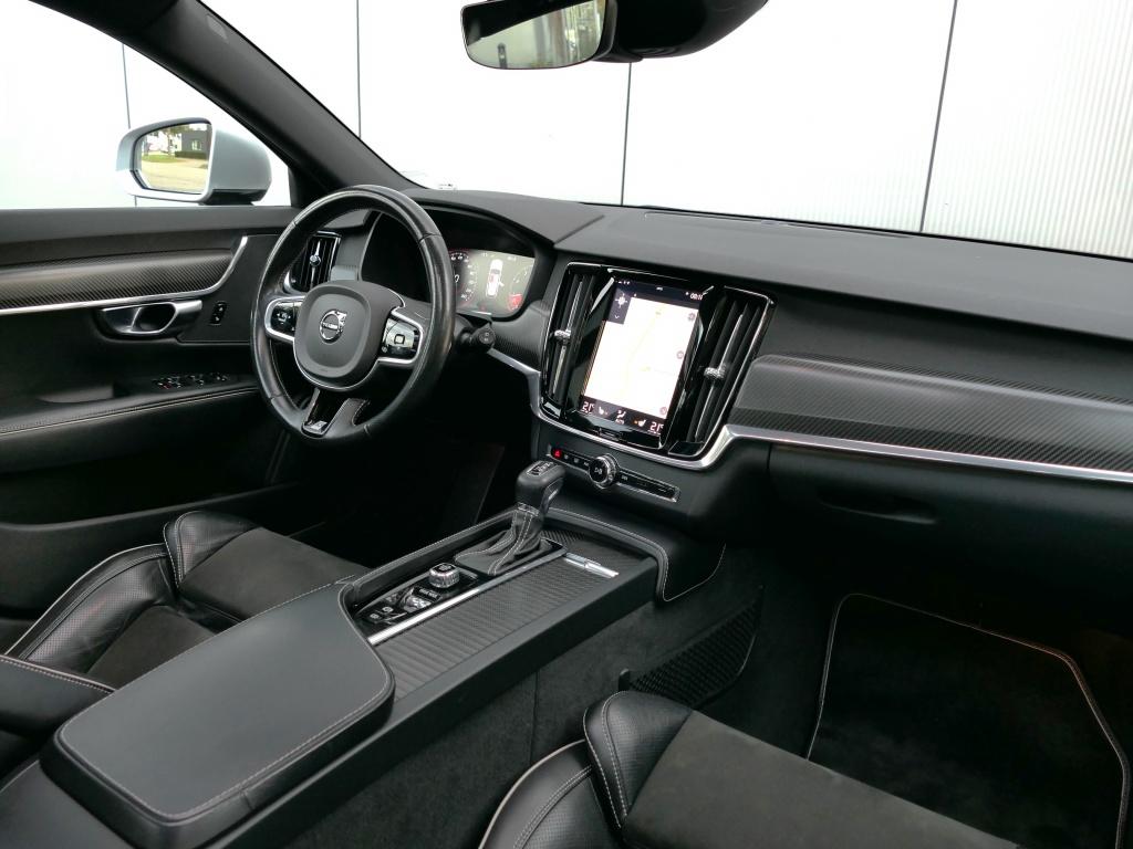 Volvo V90 T5 R-Design Panoramadak / Trekhaak / Pilot assist, Auto's, Automaat, 4 cilinders, 1969 cc, Zwart