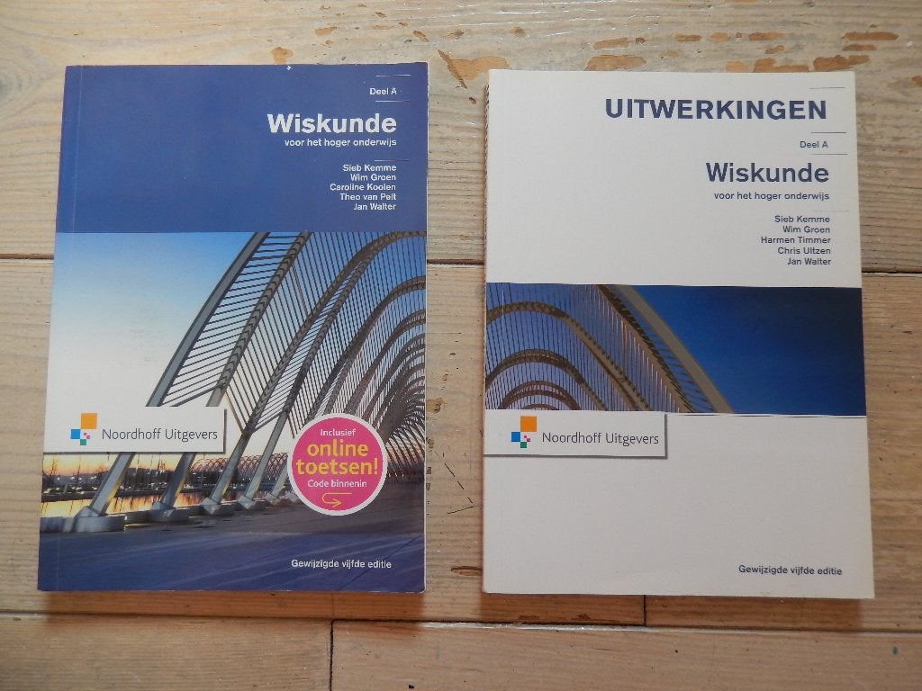 Wiskunde voor het hoger onderwijs- dl a leerboek 4 5 6 VWO, Boeken, VWO, Wiskunde A, Ophalen of Verzenden, Zo goed als nieuw