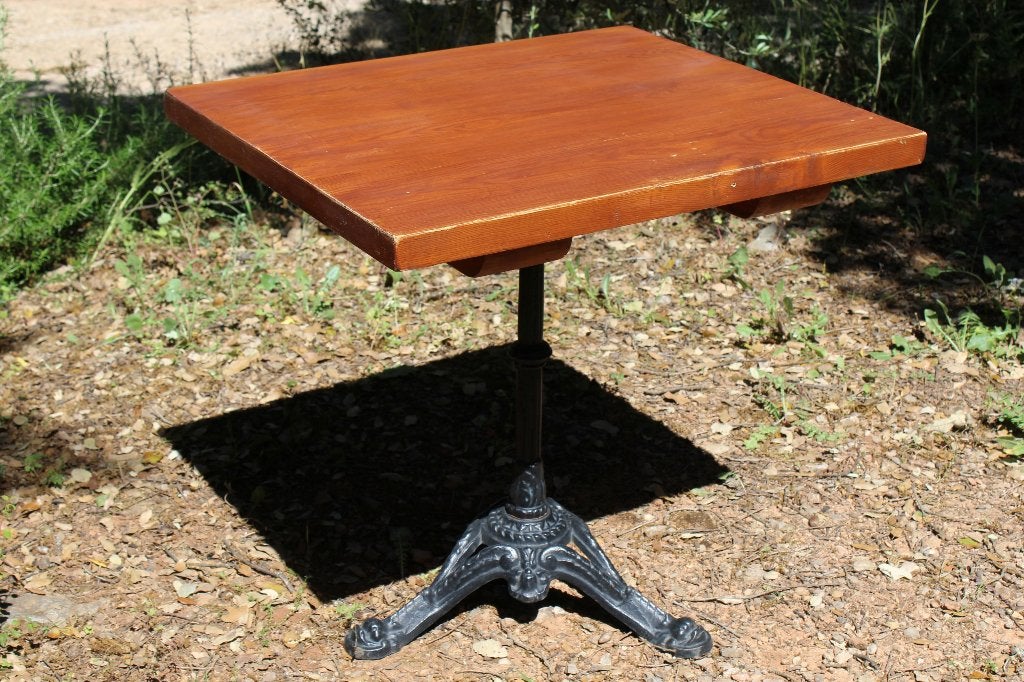 Brocante - Originele Franse Bistro-tafel!, Ophalen, Gebruikt