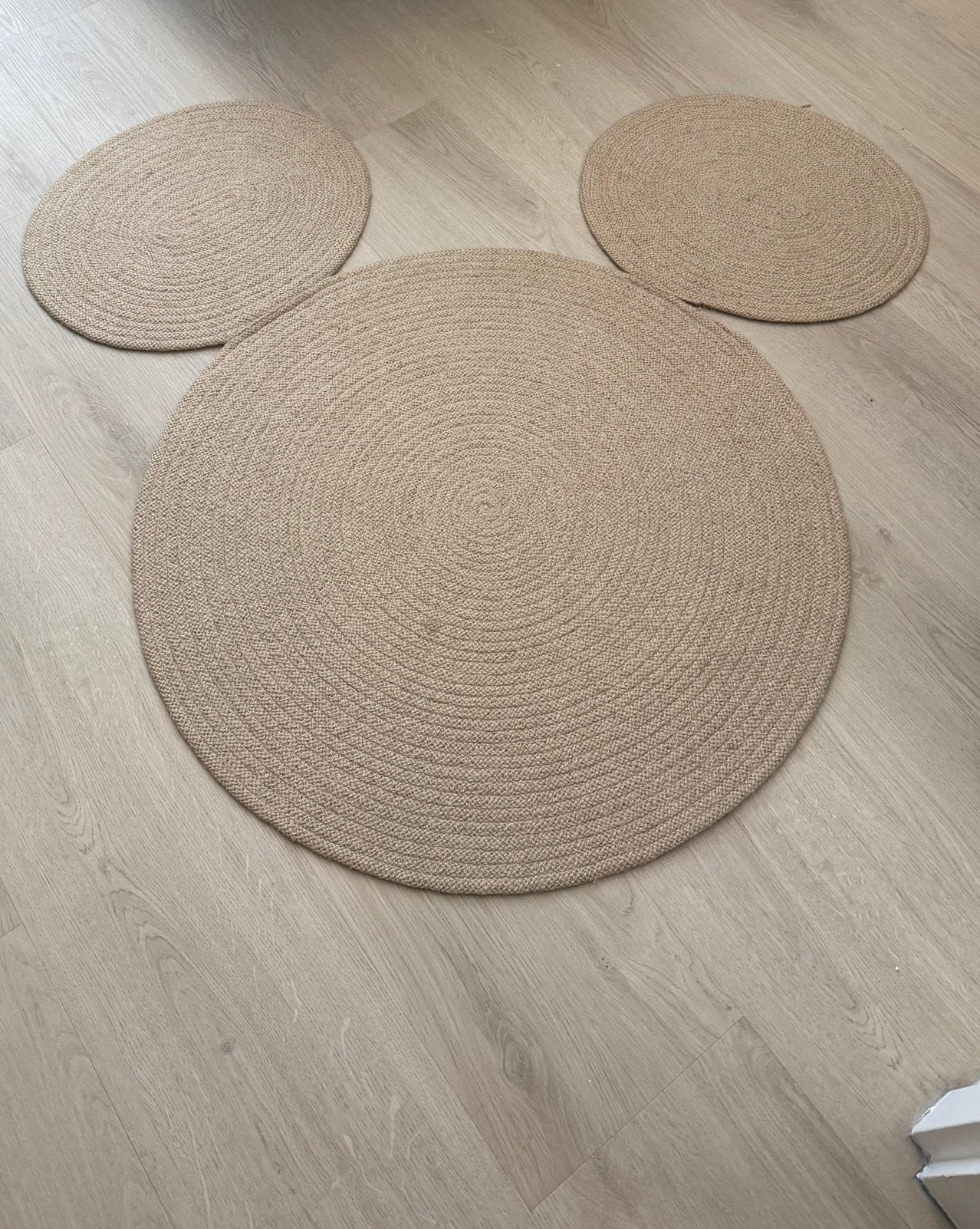 Mickey Mouse vloerkleed (115 cm), Ophalen, Zo goed als nieuw, Kleed of Kussen