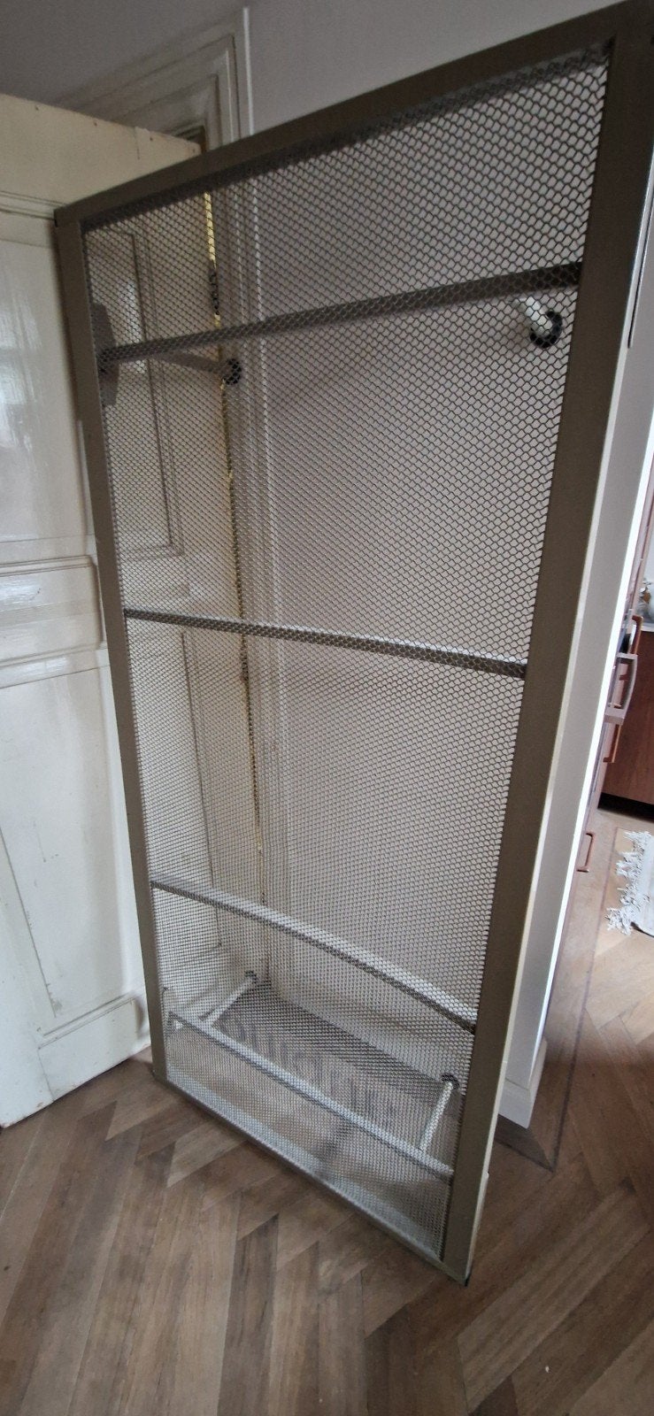 Eenpersoonsbed Auping 88x196cm met IKEA matras, Huis en Inrichting, Ophalen, Gebruikt, Eenpersoons, Wit