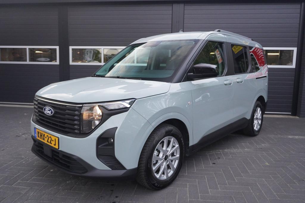 Ford TOURNEO COURIER 1.0 Trend Airco/Carplay/Cruise/Trekhaak, Auto's, Gebruikt, Euro 6, 4 stoelen, Bedrijf