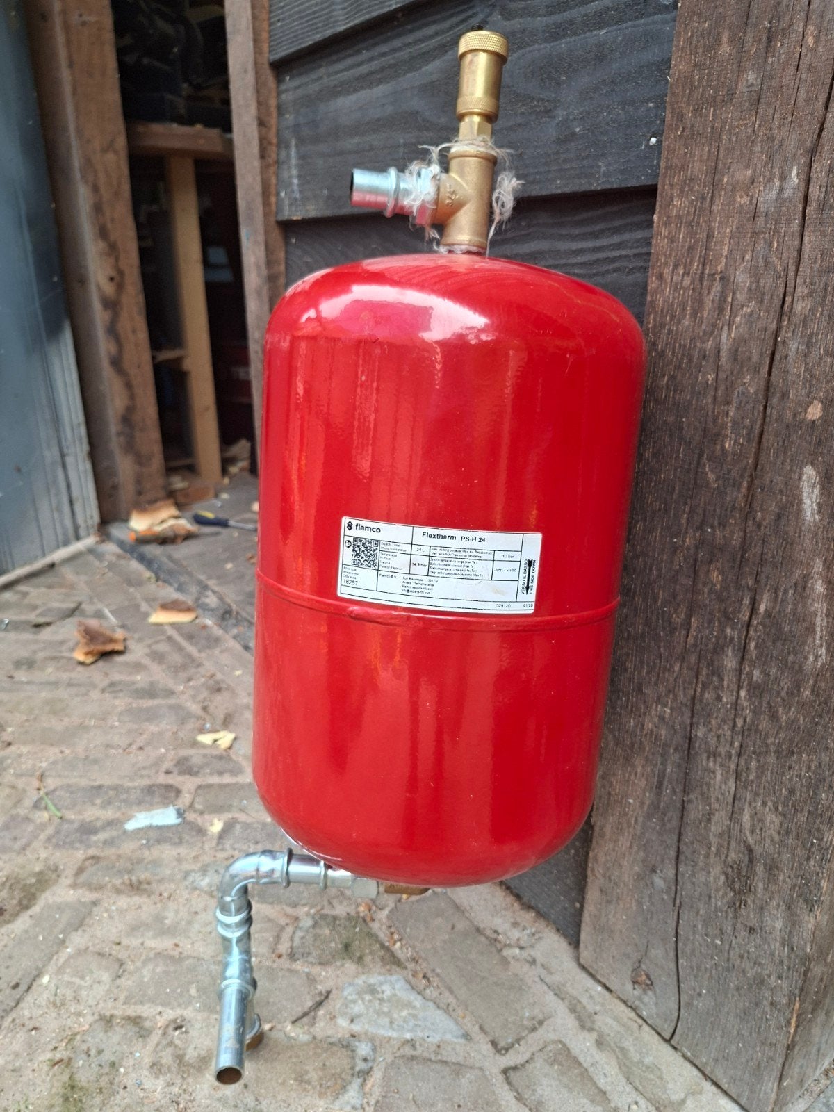 Flamco Flextherm PS-H 24 Expansievat, 30 tot 80 cm, Cv-ketel of Combi-ketel, Minder dan 60 cm, Ophalen of Verzenden
