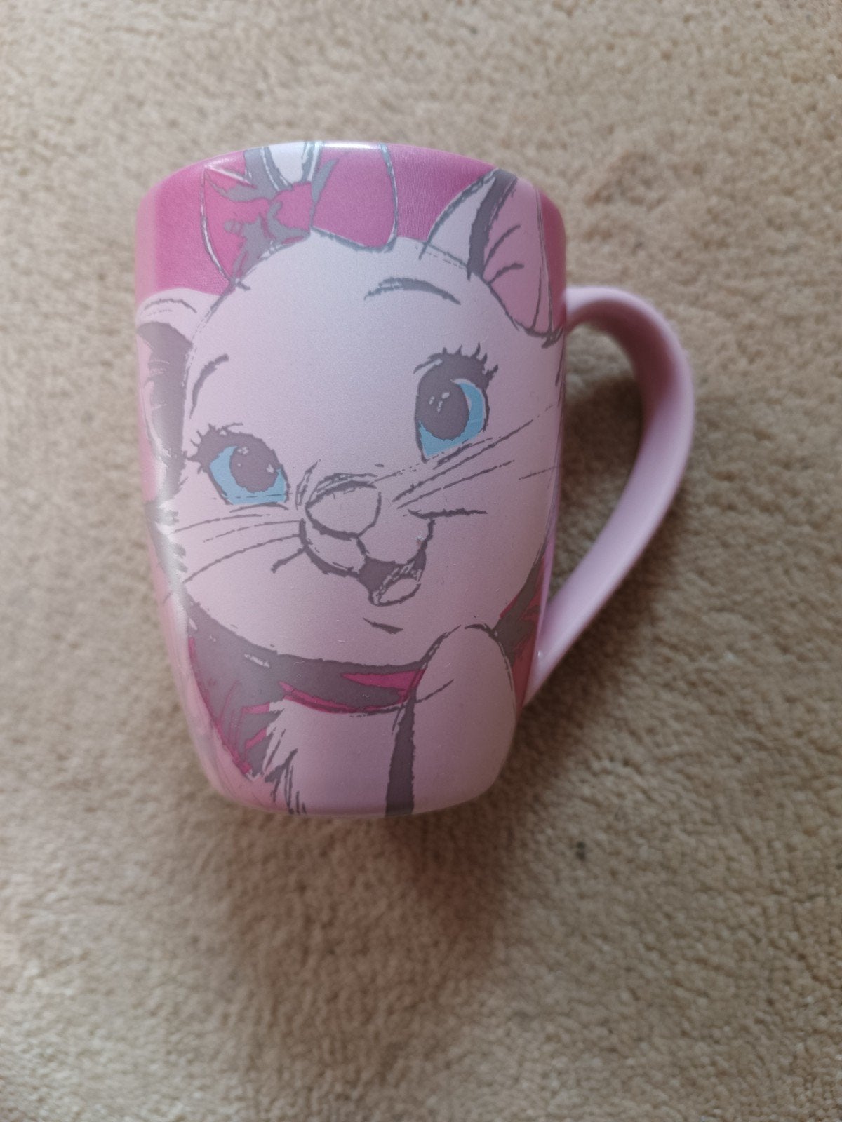 Disney Store Marie Kat Mok Beker Aristokatten, Overige typen, Ophalen of Verzenden, Zo goed als nieuw, Roze