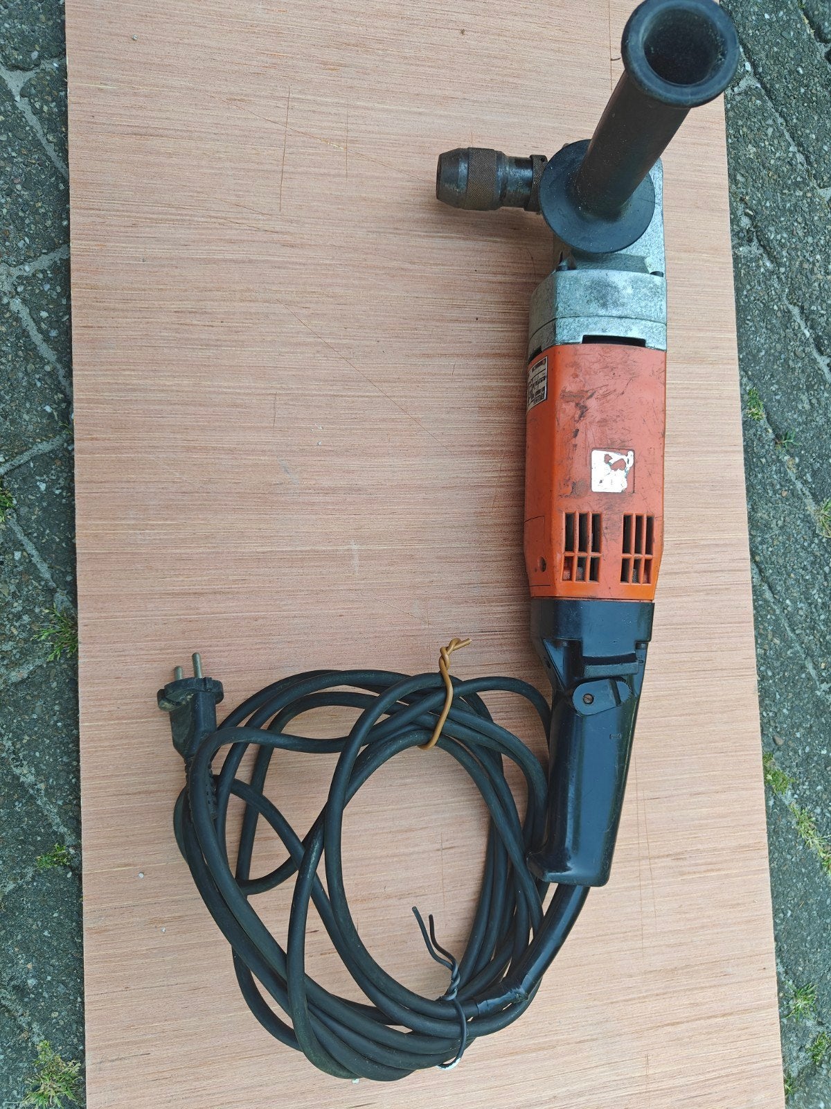 Fein ASzx 648 haakse boormachine - Goede gebruikte conditie, Ophalen of Verzenden, Gebruikt, 600 watt of meer, Boormachine