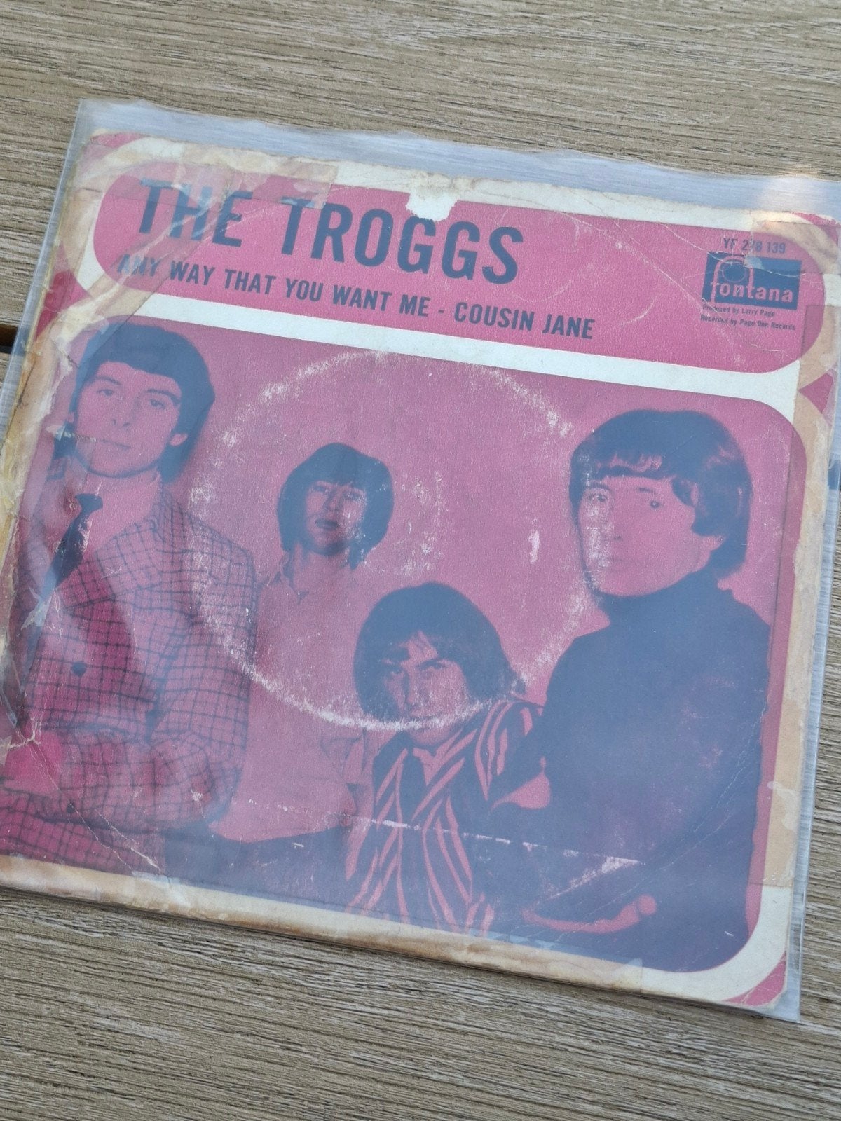 The Troggs - Any Way That You Want Me / Cousin Jane (Single), Cd's en Dvd's, Vinyl Singles, Gebruikt, 7 inch, Ophalen of Verzenden