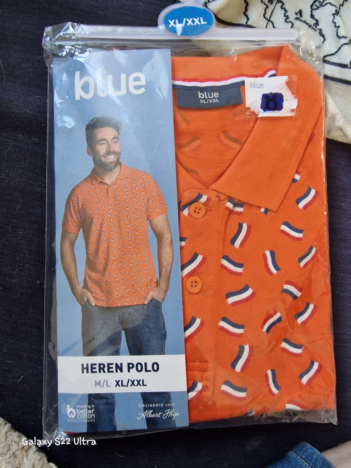 Nieuwe Oranje Heren Polo - Maat XL/XXL, Ophalen of Verzenden, Nieuw, Maat 56/58 (XL), Oranje