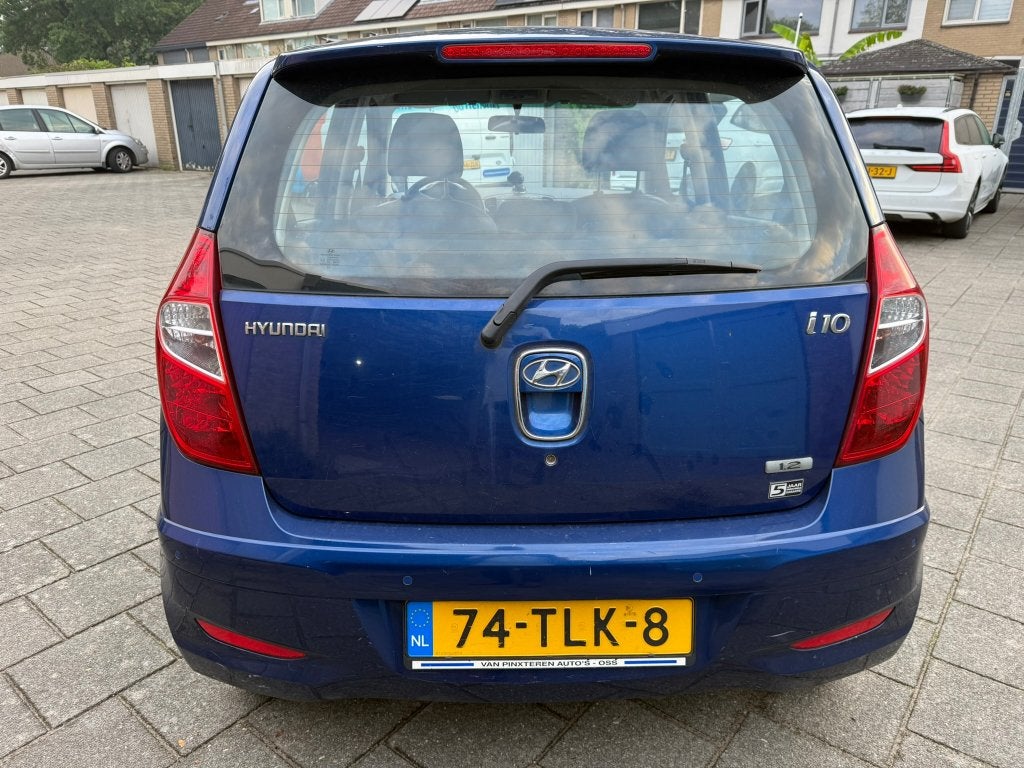 Foto 8 van Hyundai i10 1.25 I 5DR 2012 Blauw