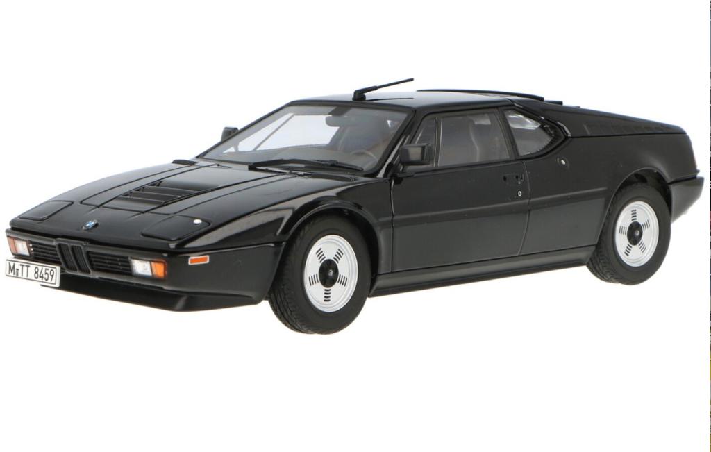 BMW M1 E26 1980 Zwart schaal 1/18 NOREV ref: 183225, Hobby en Vrije tijd, Modelauto's | 1:18, Verzenden, Nieuw, Auto, Norev