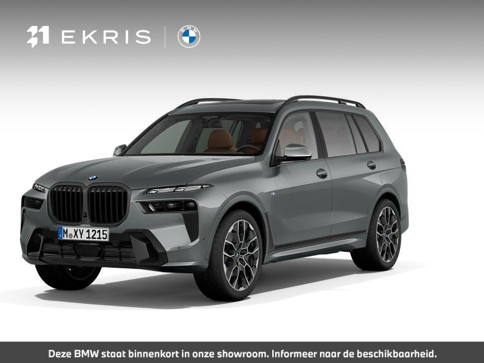 BMW X7 xDrive40i 6p. M Sportpakket Pro | Exclusive-pakket |, Auto's, Automaat, Lichtsensor, SUV of Terreinwagen, Zilver of Grijs