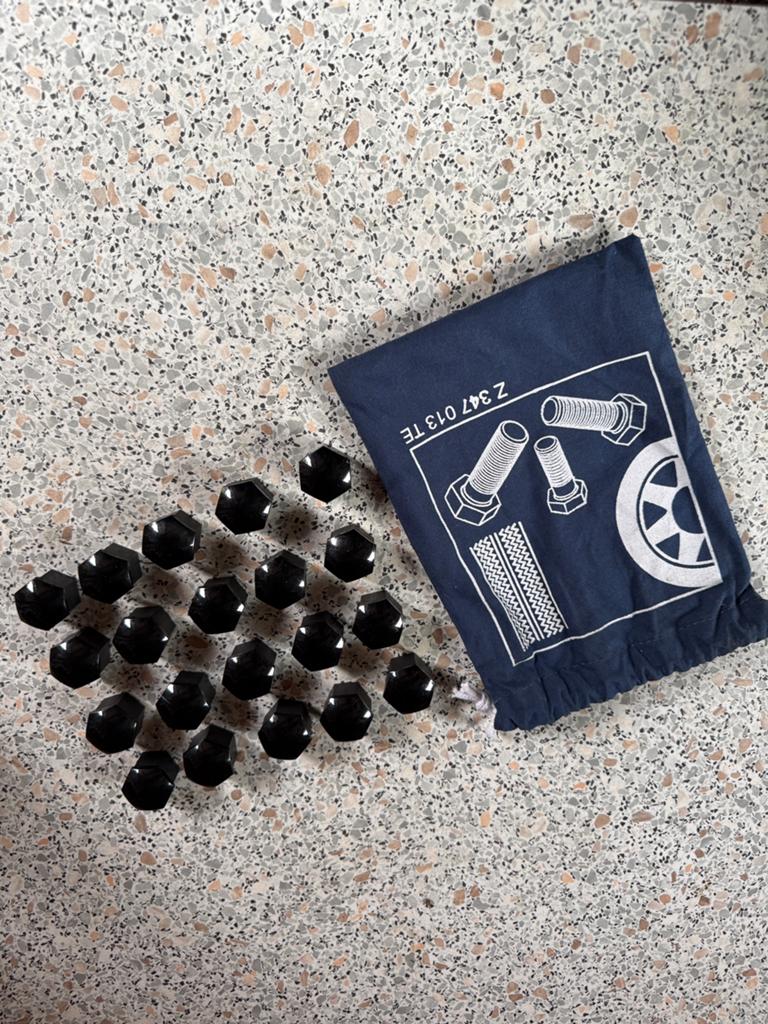 Afdekdoppen voor wielbouten incl opbergzakje, Ophalen of Verzenden, Nieuw