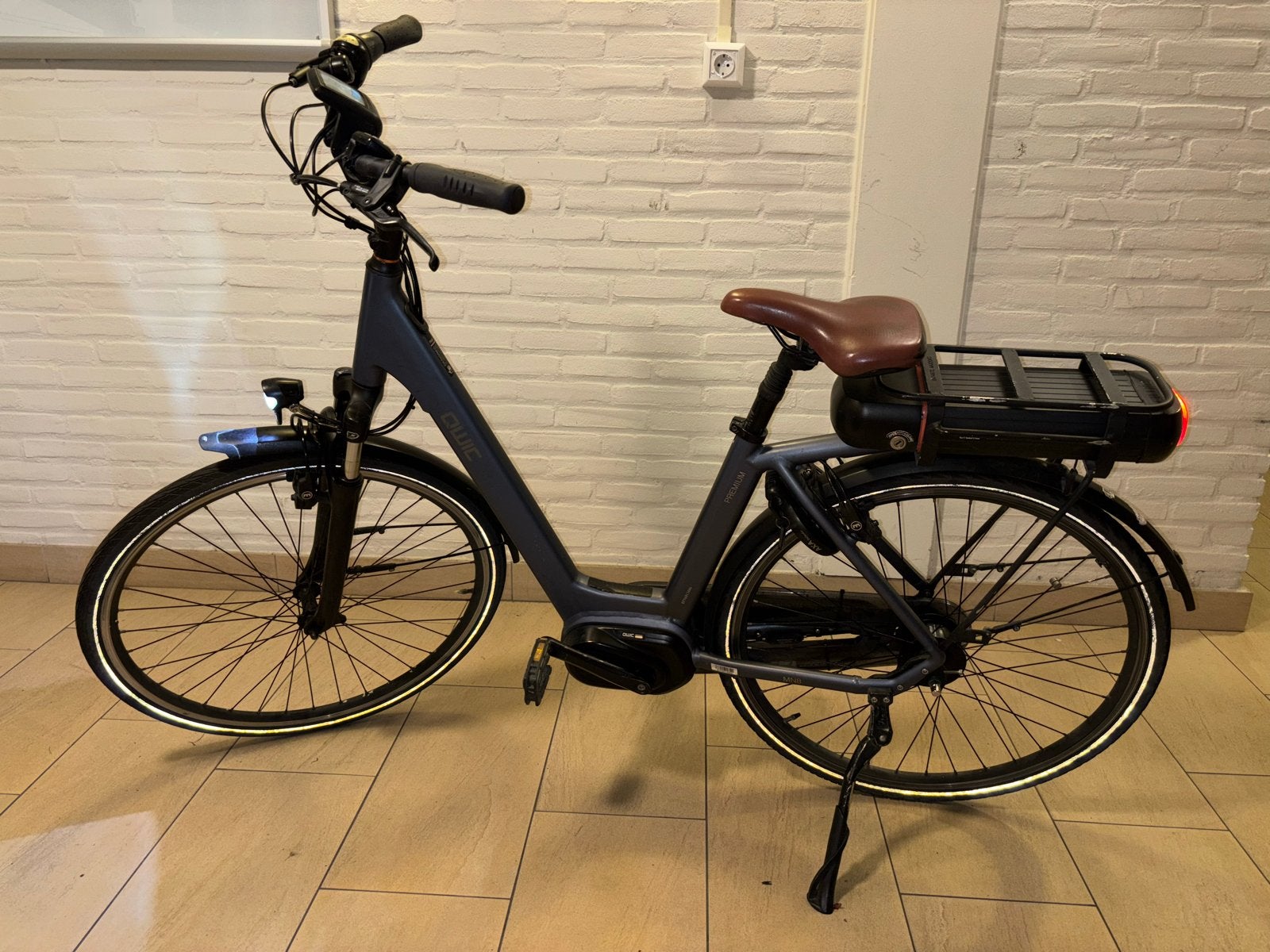 Qwic Premium E-bike - Zo goed als nieuw, Ophalen, Qwic, Zo goed als nieuw, 51 tot 55 cm
