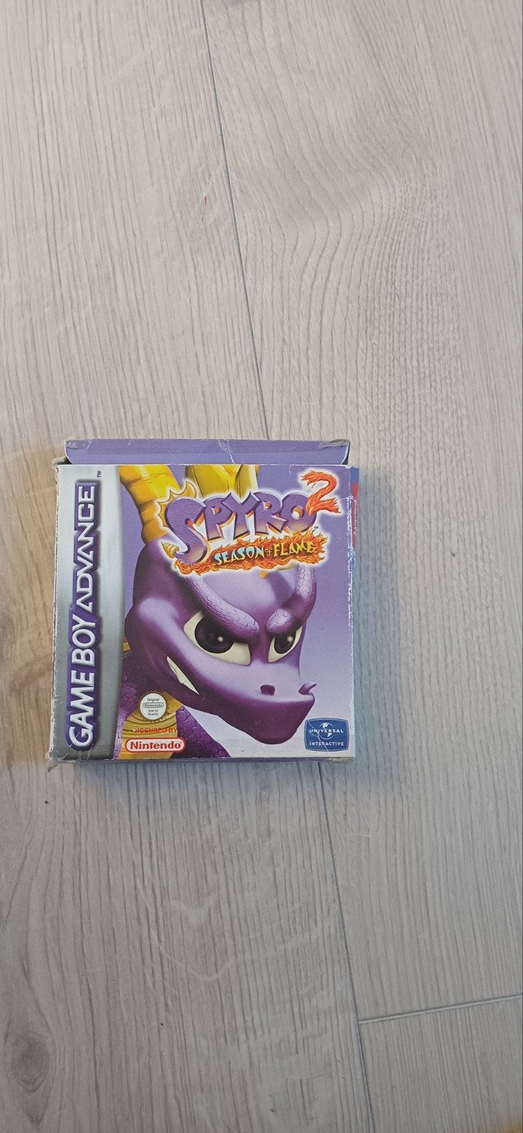 Prima Conditie Spyro 2 Season of Flame voor Gameboy Advance, Avontuur en Actie, Gebruikt, 1 speler, Ophalen of Verzenden