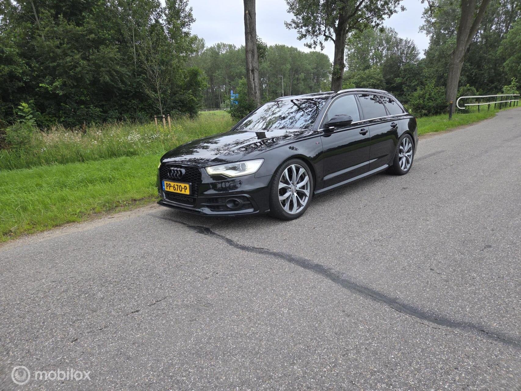 Audi A6 Avant 3.0 TFSI quattro Sport Edition, Auto's, Automaat, Euro 5, Gebruikt, Zwart