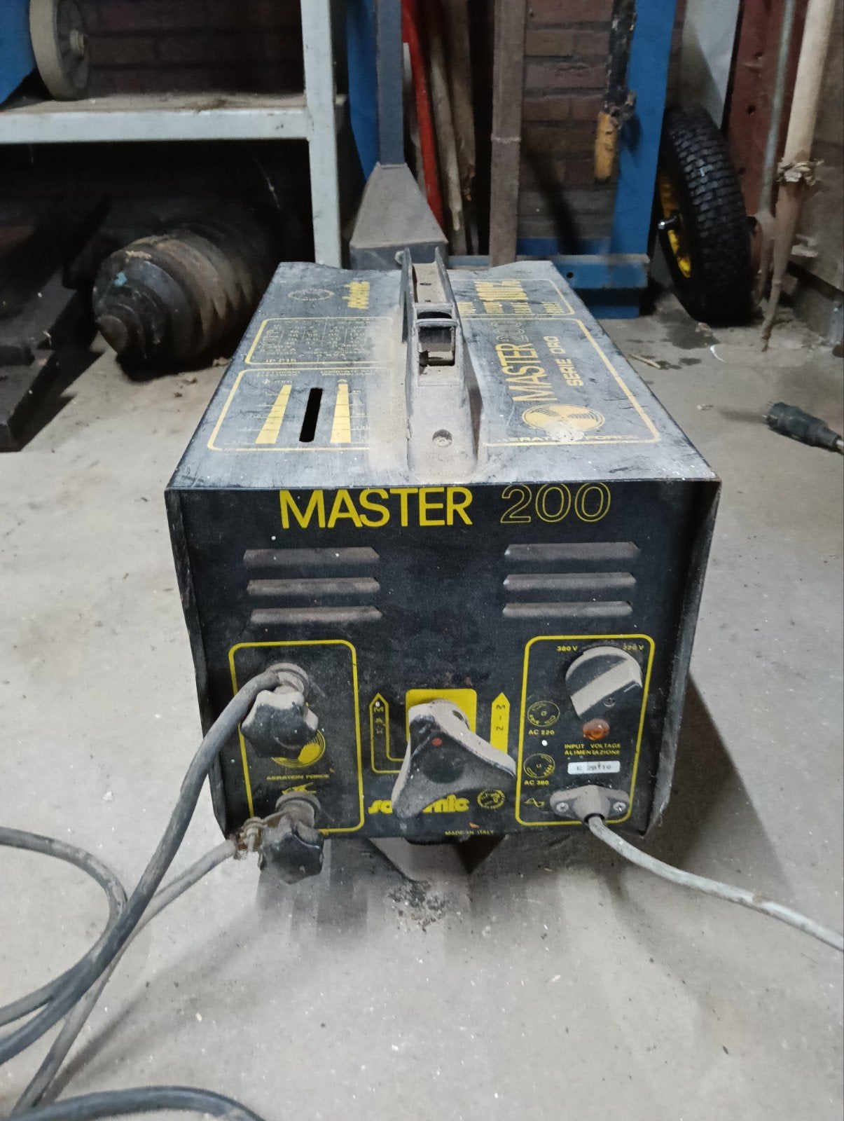 Lasapparaat Sidergas Master 200 - Gebruikt maar functioneel, Ophalen of Verzenden, Gebruikt, 150 tot 250 ampère, Elektroden