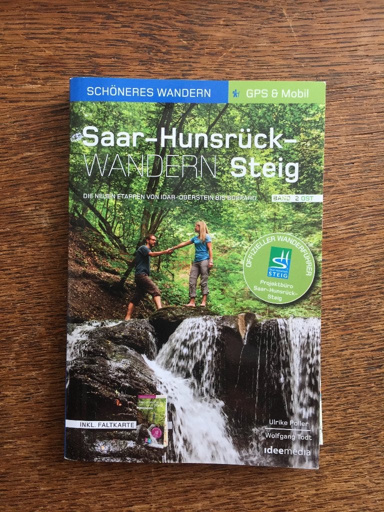 Saar-Hunsrück-Steig Wandern Pocket Band 2 – Ost + Faltkarte, Boeken, Reisgidsen, Overige merken, Fiets- of Wandelgids, Europa