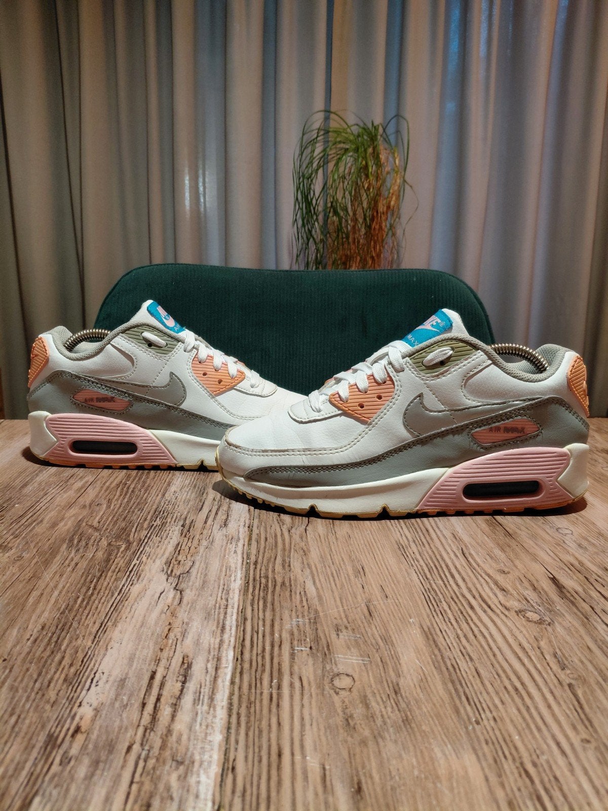 Nike Air Max 90 Leather 'Pink Foam' Size 38, Wit, Nike, Ophalen of Verzenden, Sneakers of Gympen
