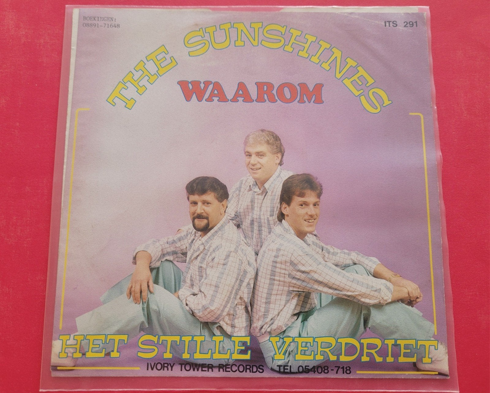 The Sunshines - Waarom ?- Het stille verdriet., Ophalen, Zo goed als nieuw, Overige formaten, Levenslied of Smartlap