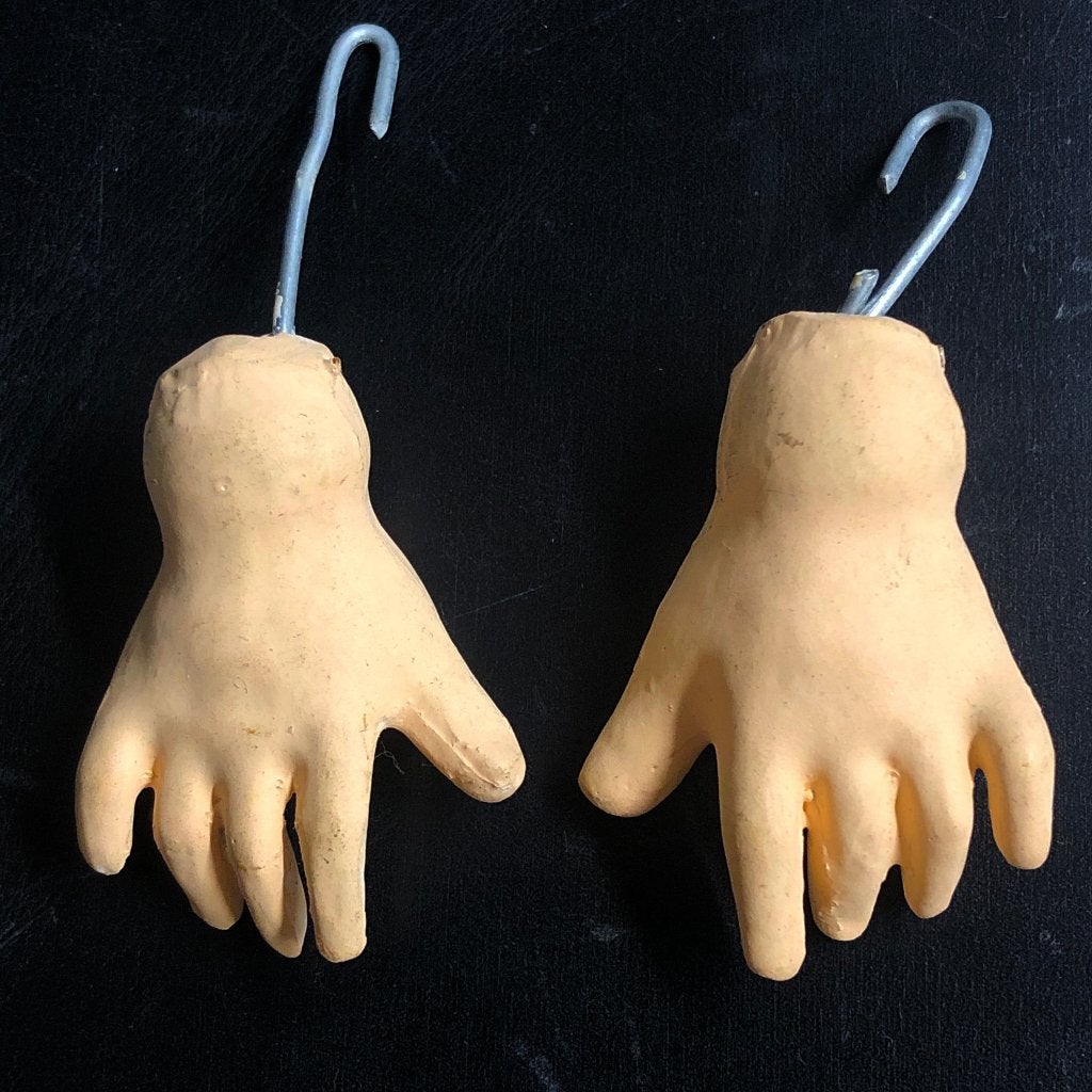 Poppenhandjes, handjes voor antieke Franse pop, o.a. Jumeau, Verzamelen, Poppen, Verzenden, Gebruikt, Accessoires