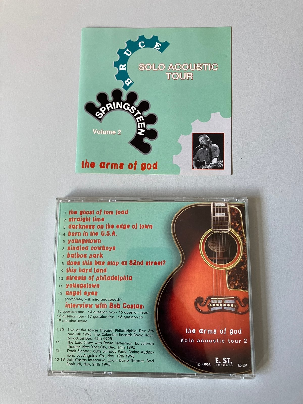 Bruce Springsteen - The Arms Of God, Ophalen of Verzenden, Zo goed als nieuw, Poprock