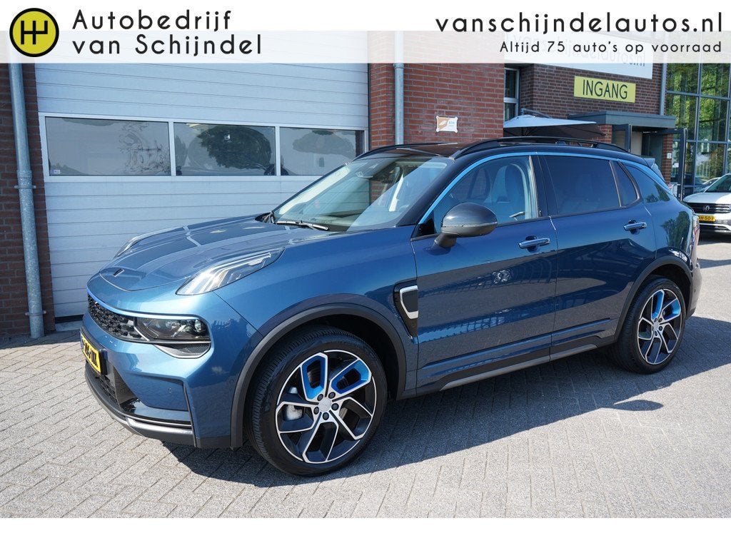 Lynk & Co 01 1.5 261PK! OKT 2022 ORIGINEEL NL 360CAMERA 6,6K, Auto's, Lynk & Co, Stof, Blauw, 120 €/maand, Origineel Nederlands