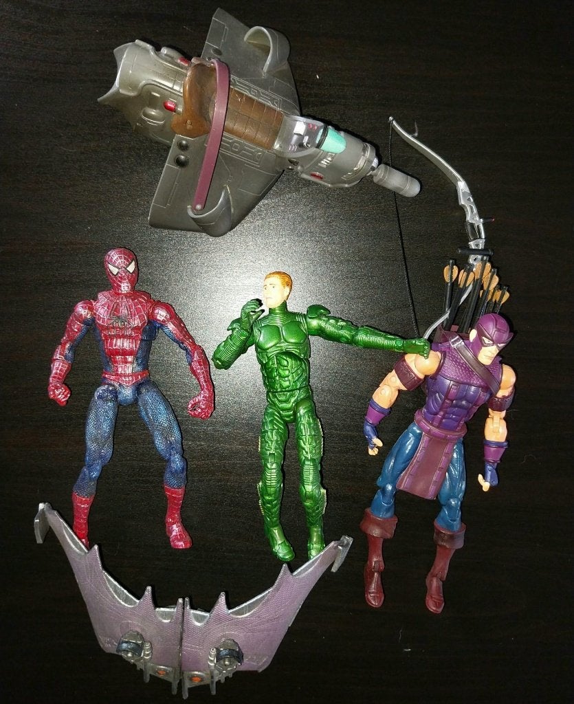 ToyBiz Spider-Man set, Ophalen of Verzenden, Gebruikt