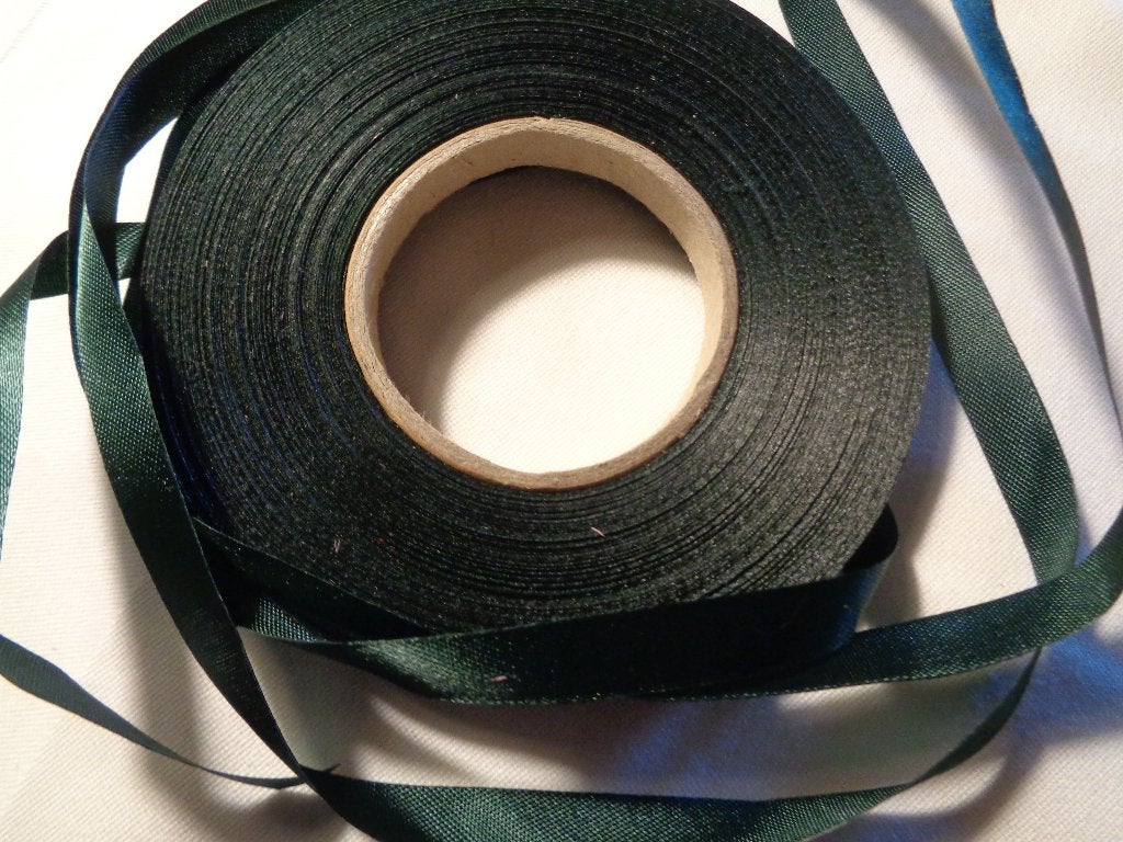 5 meter engels groen lint 1 cm breed nr li 0100, Ophalen of Verzenden, Nieuw
