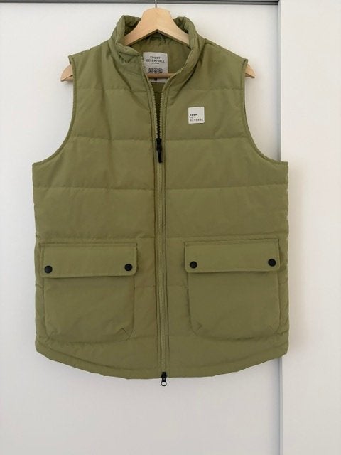 Tchibo nieuwe bodywarmer maat M, Kleding | Dames, Verzenden, Nieuw, Groen, Tchibo