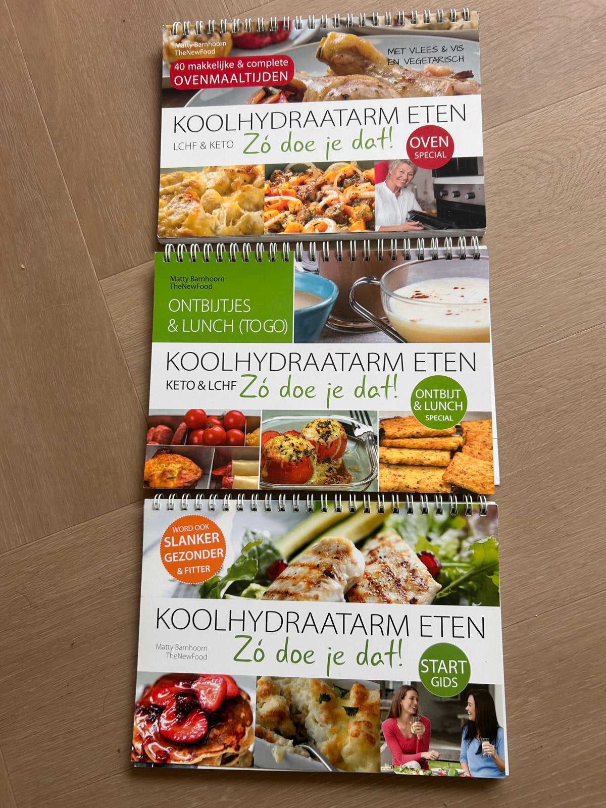 Koolhydraatarm Eten (3 delen) - Matty Bar, Ophalen of Verzenden, Zo goed als nieuw, Gezond koken