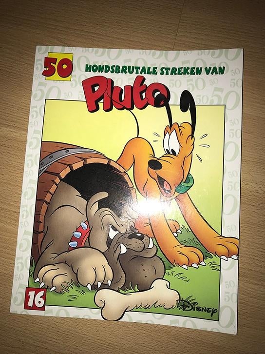 50 Hondsbrutale Streken van Pluto, Eén stripboek, Ophalen of Verzenden, Nieuw
