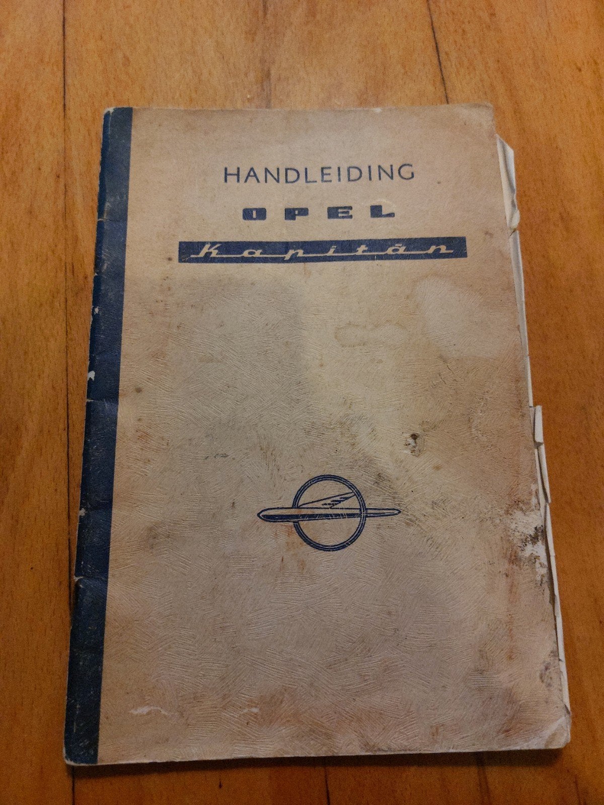 Handleiding Opel Kapitan (ca. 1957) - Origineel, Ophalen of Verzenden