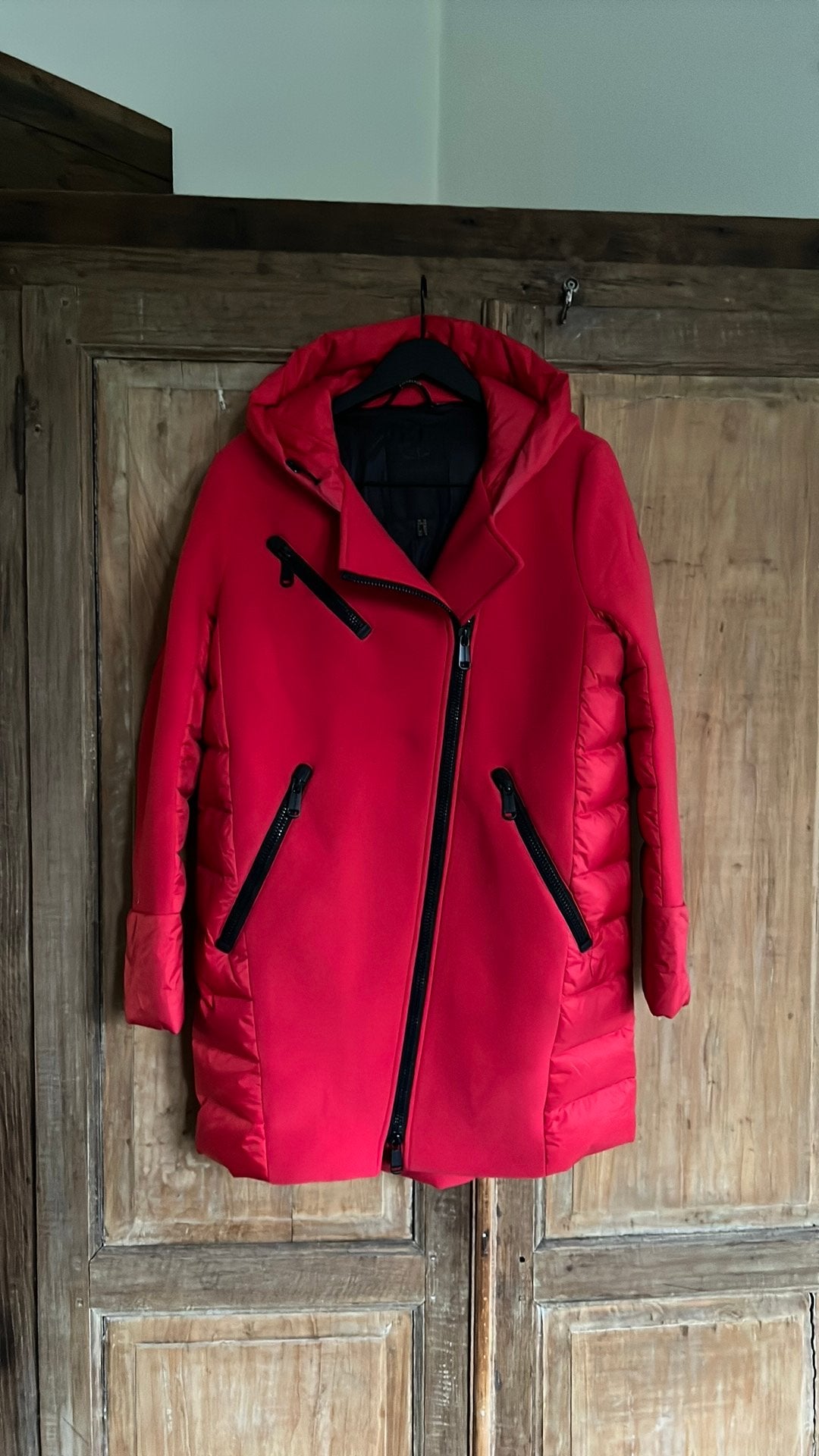 Goldbergh ski winterjas jas maat 38 m, Ophalen of Verzenden, Zo goed als nieuw, Maat 38/40 (M), Rood
