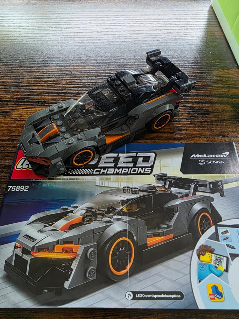 LEGO Speed Champions McLaren Senna 75892, Ophalen of Verzenden, Zo goed als nieuw, Overige typen