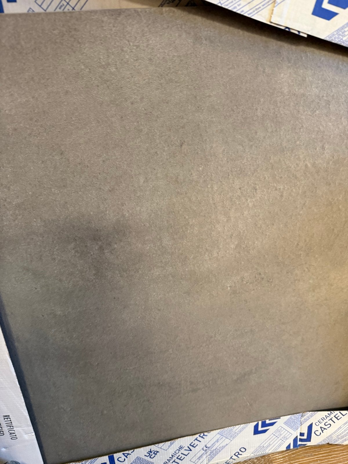 Ca. 10m2 Ceramiche Castelvetro tegels Land Dark Grey ret., Ophalen, 60 cm of meer, Keramiek, Nieuw