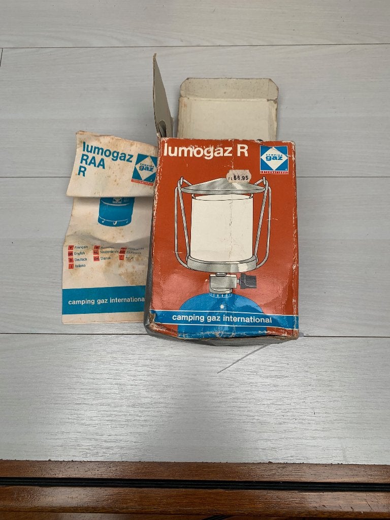 camping  gaslampje, Ophalen, Gebruikt