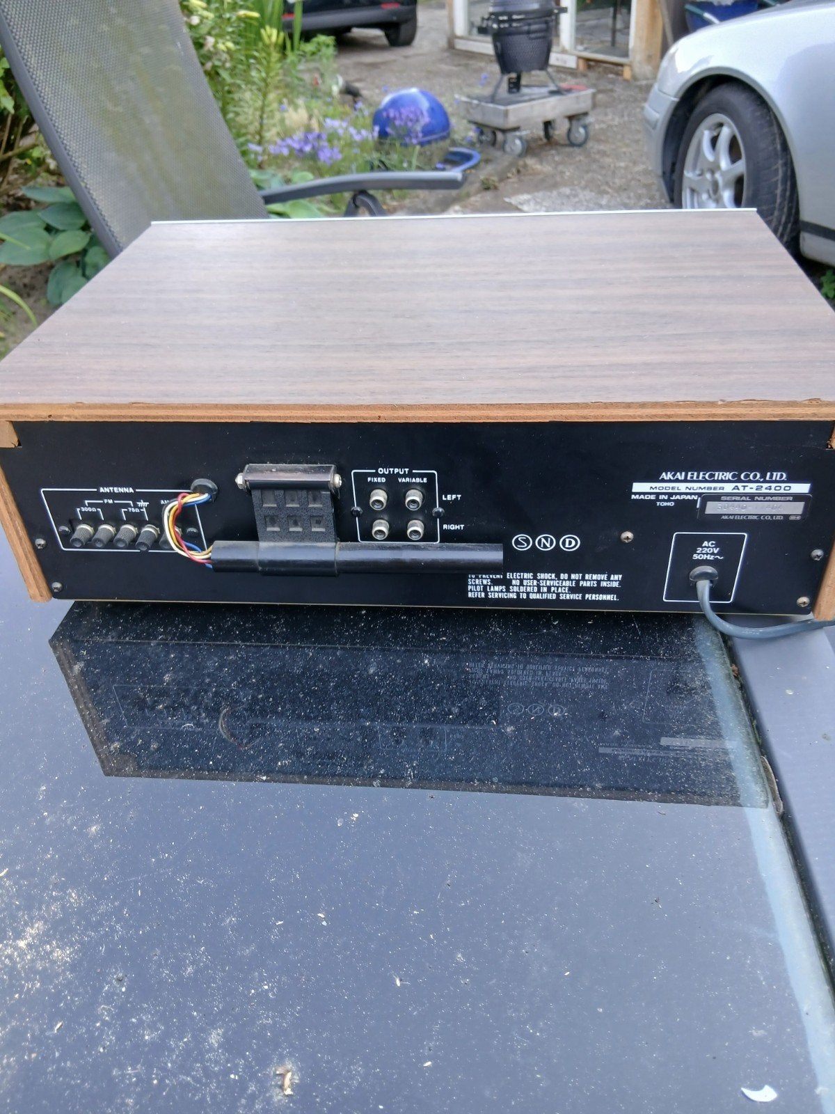 Akai AT-2400 Tuner - Vintage Hifi, Ophalen of Verzenden, Gebruikt, Analoog