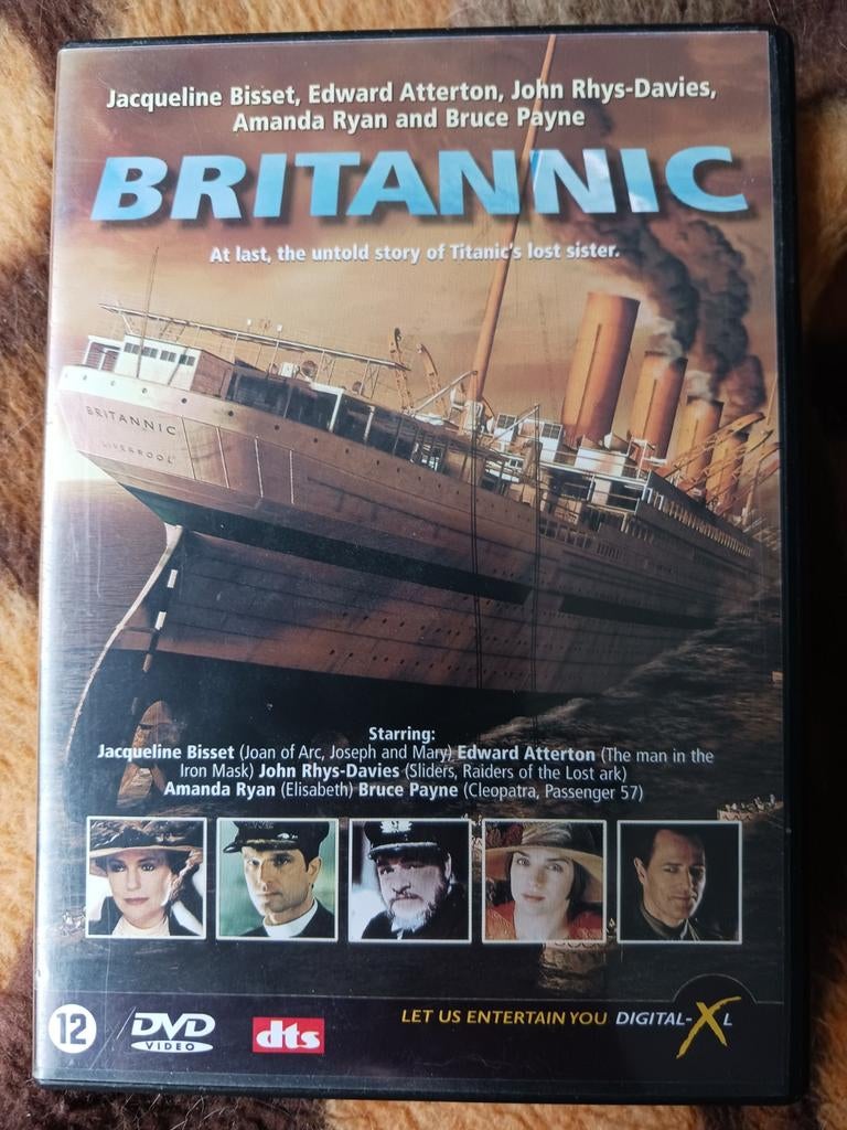 Britannic onverteld verhaal van Titanic's zuster, Vanaf 12 jaar, Ophalen of Verzenden, Zo goed als nieuw, Drama