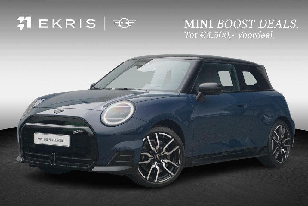 MINI 3-deurs Cooper E John Cooper Works Trim | Pakket M, Stoelverwarming, Stof, 41 kWh, Nieuw