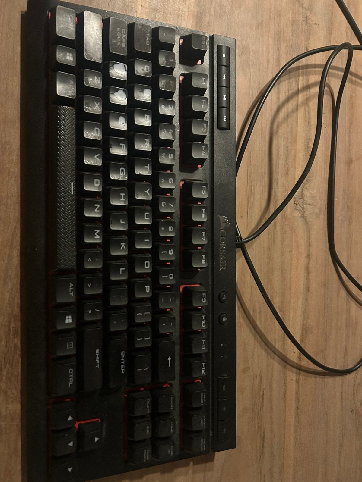 Corsair K63 mechanic Gaming keyboard (RGB), Computers en Software, Ophalen, Gebruikt, Gaming toetsenbord