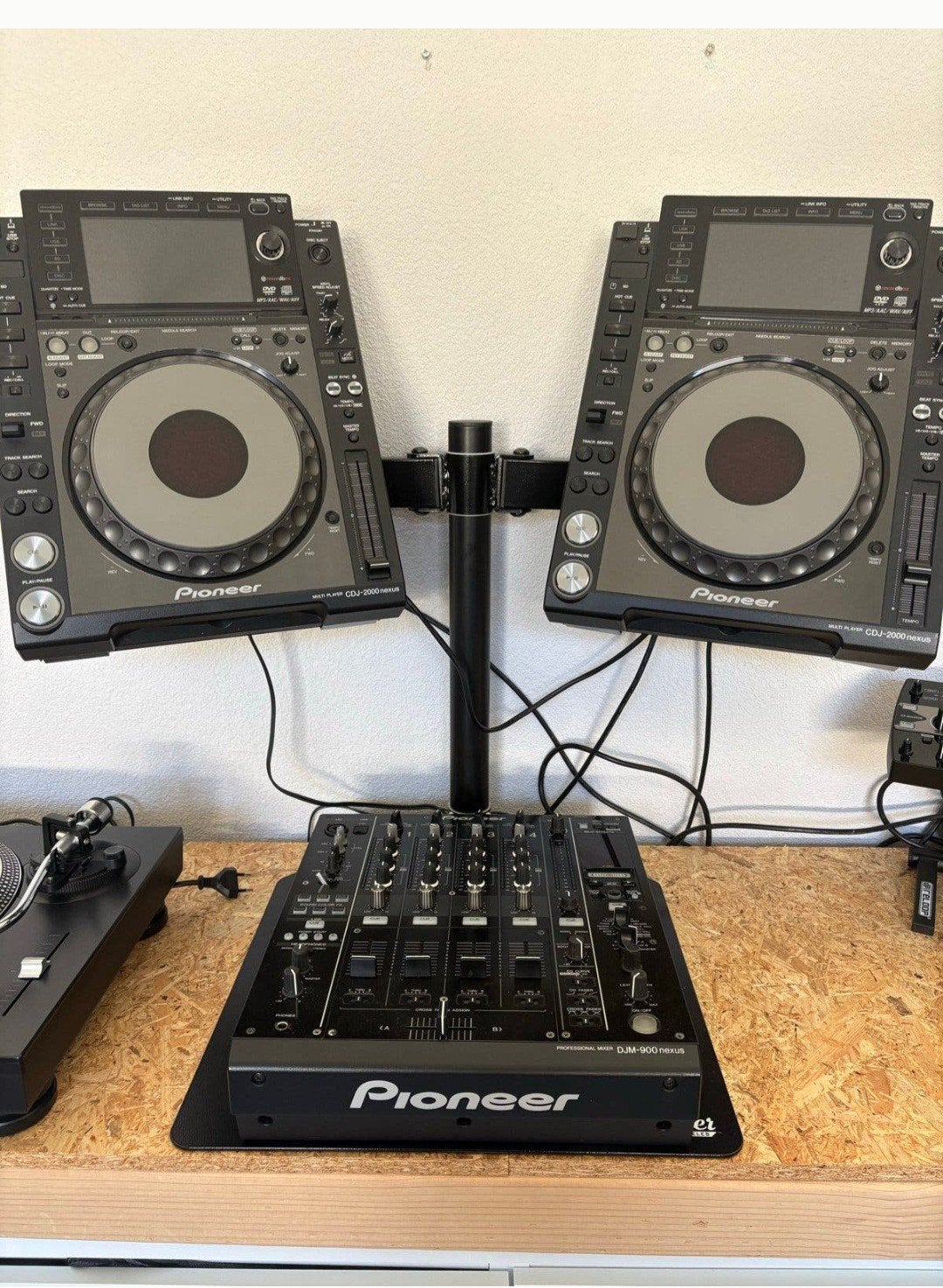 Pioneer DJ-set: CDJ-2000NXS & DJM-900NXS (topstaat), Ophalen, Zo goed als nieuw, Dj-set, Pioneer