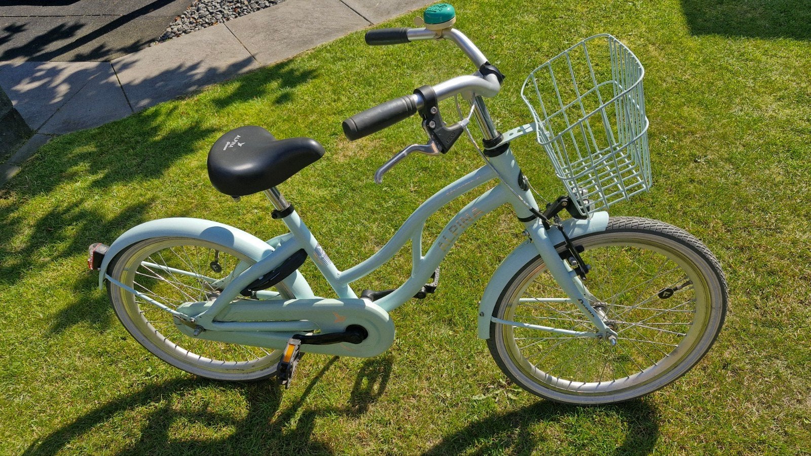 Alpina kinderfiets 20 inch - Zo goed als nieuw, Ophalen, Terugtraprem, 16 tot 20 inch, Alpina