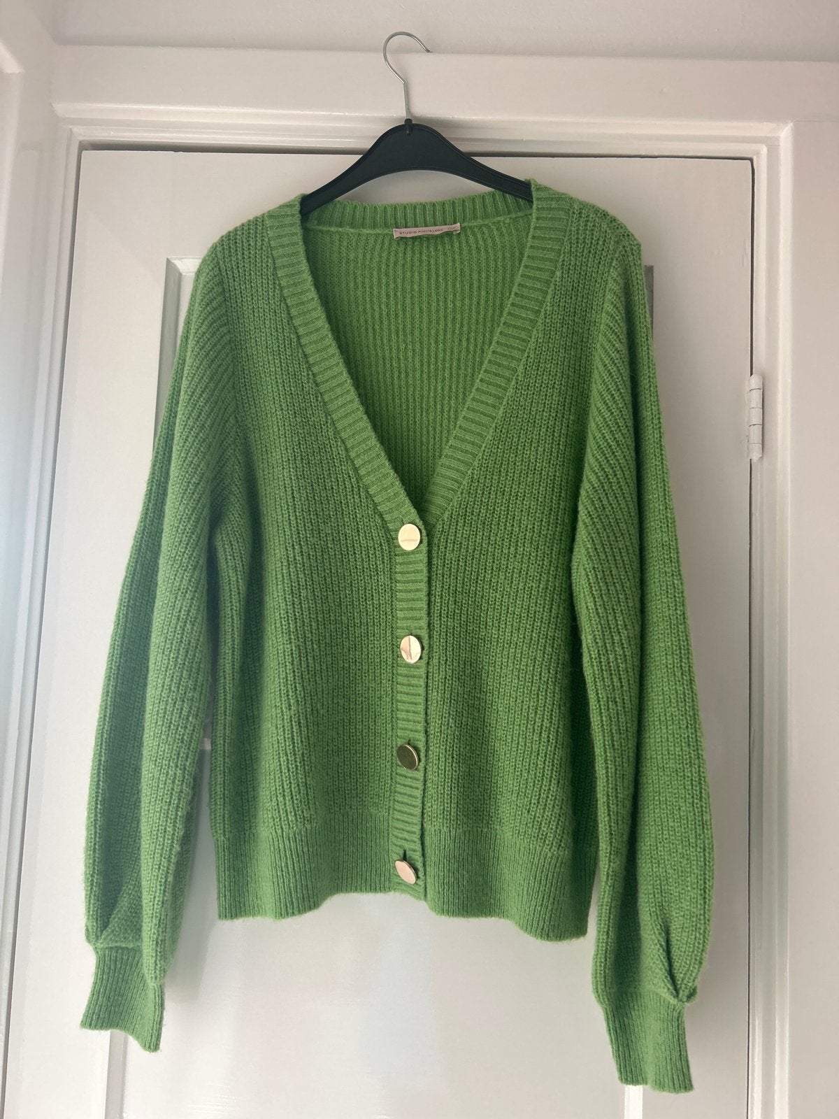 Studio Anneloes groen vest maat L, Ophalen of Verzenden, Zo goed als nieuw, Maat 42/44 (L), Groen