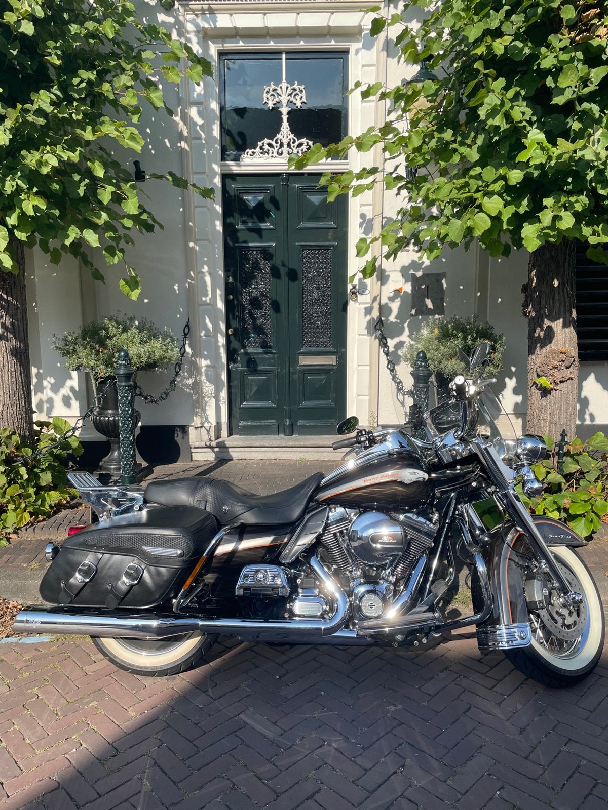 Harley Davidson Road King classic 103 in showroomstaat., Motoren, 2 cilinders, 1690 cc, Motorrijbewijs A, Gebruikt