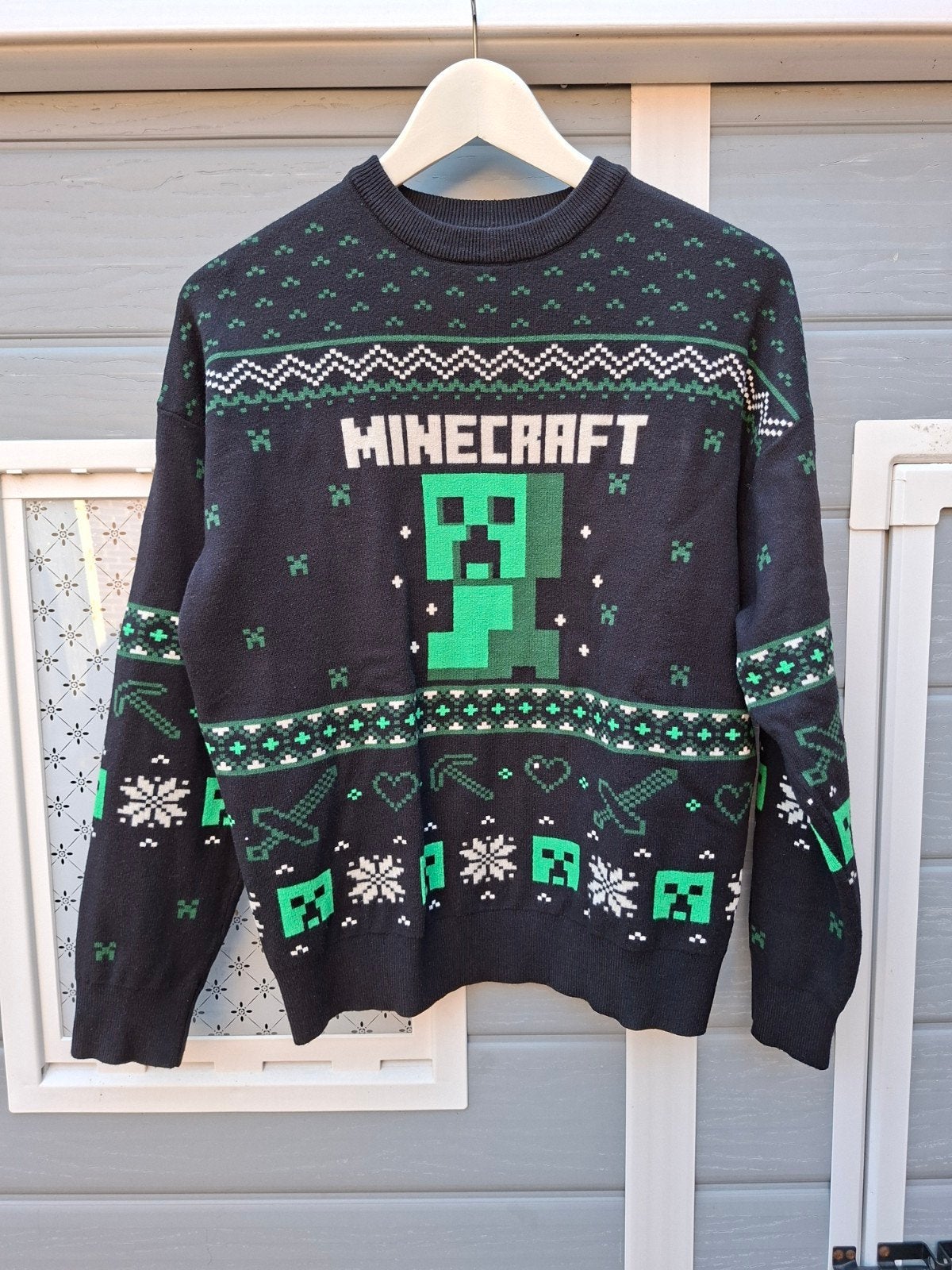 leuke jongens trui, Minecraft, Trui of Vest, Ophalen of Verzenden, Zo goed als nieuw, Fashion UK
